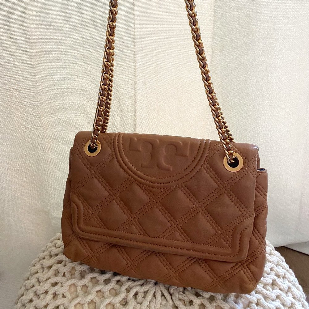 Tory Burch Tiramisu Soft Fleming Shoulder Bag